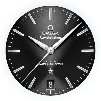 omega constellation co axial master chronometer 41 mm 13133412101001 dial