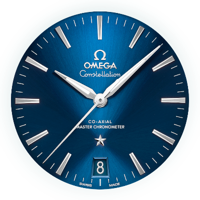 omega constellation co axial master chronometer 41 mm 13133412103001 dial