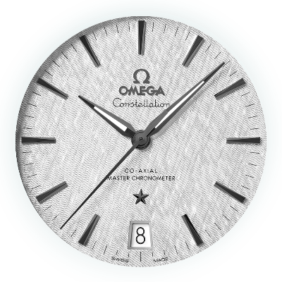 omega constellation co axial master chronometer 41 mm 13133412106001 dial