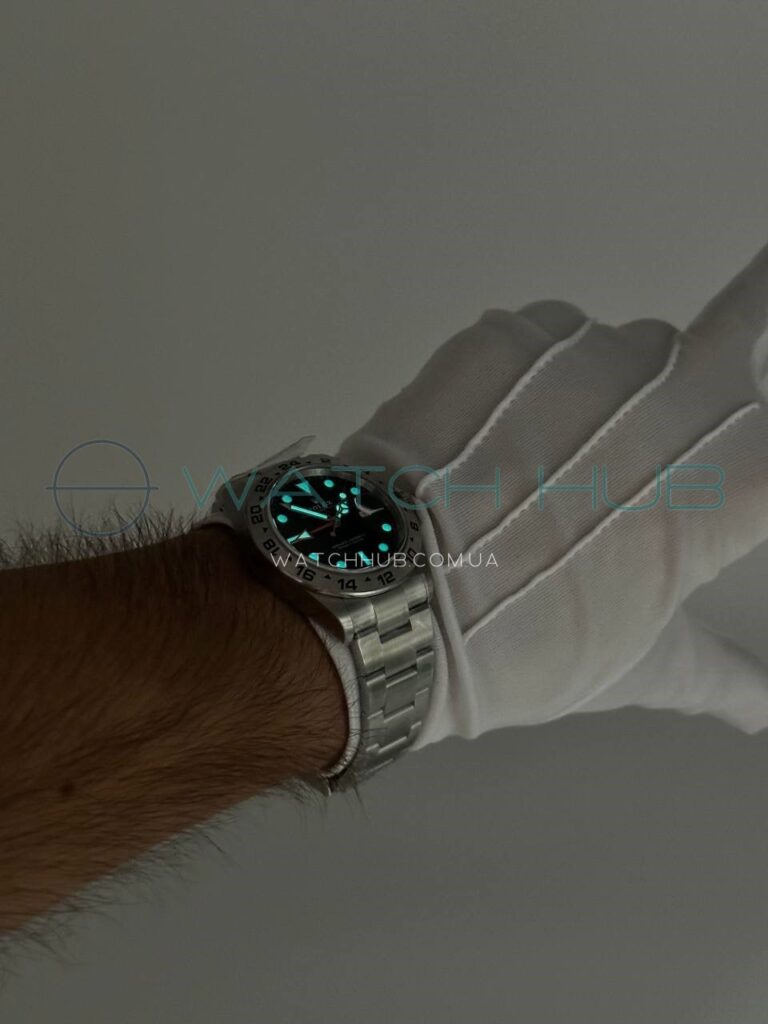 replika rolex oyster perpetual explorer ii 42 mm oyster black dial ref.m226570 0002 15 watchhub