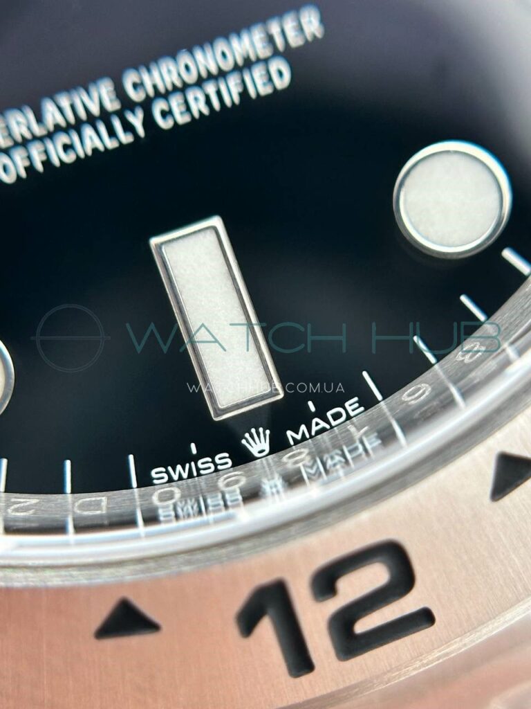 replika rolex oyster perpetual explorer ii 42 mm oyster black dial ref.m226570 0002 8 watchhub